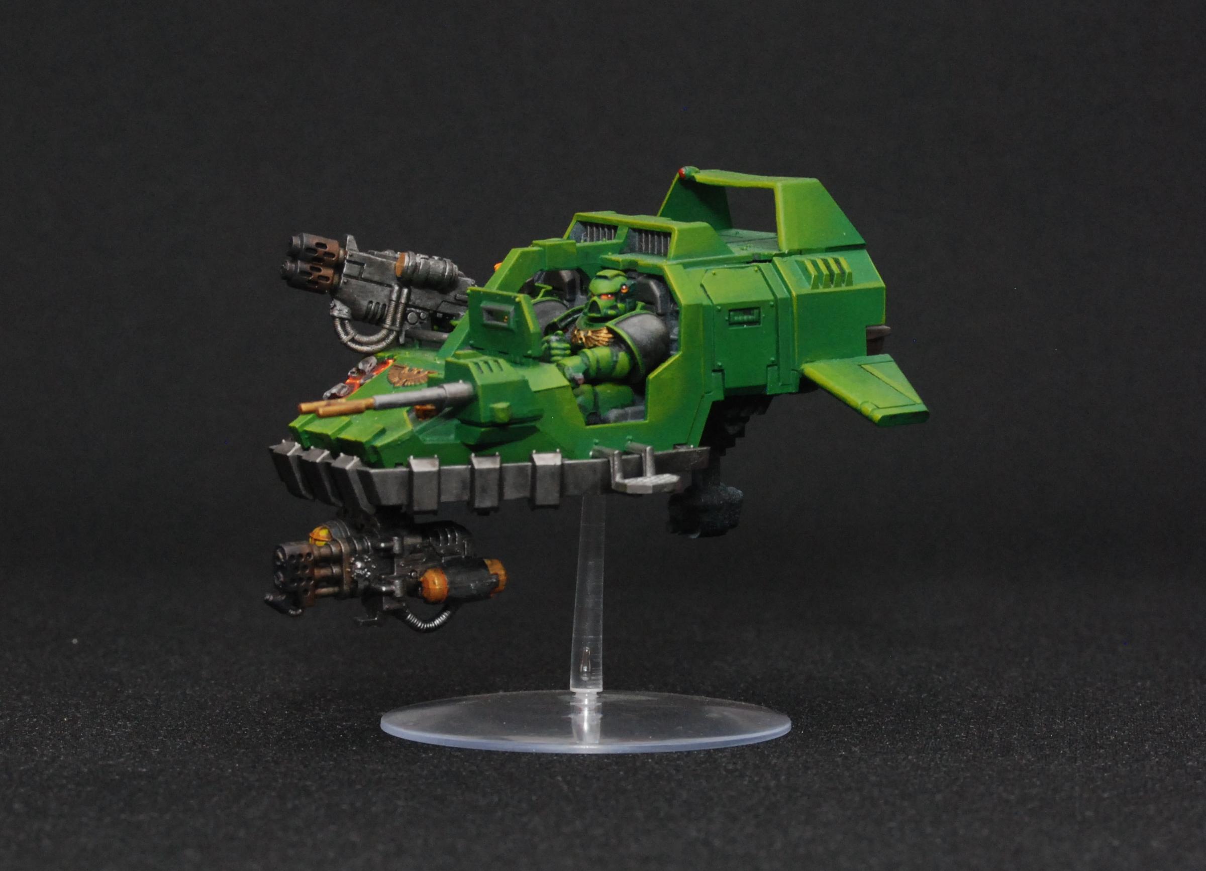 Land Speeder, Salamanders, Space Marines Salamander land speeder